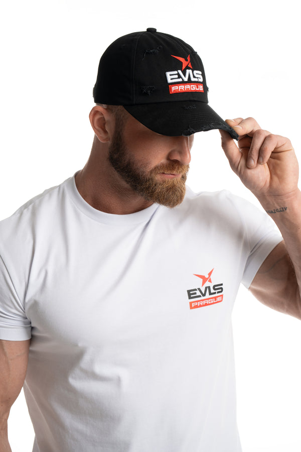 EVLS x TIMME Kšiltovka s potrhaným efektem